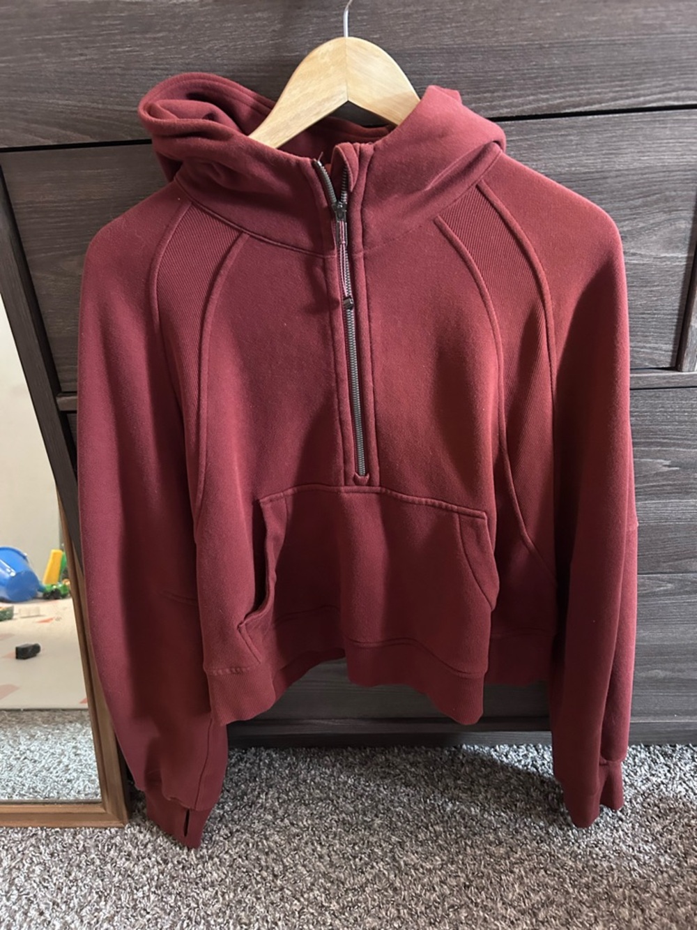 Lululemon Scuba Oversized Half Zip Hoodie M/L - Picture 3 of 10